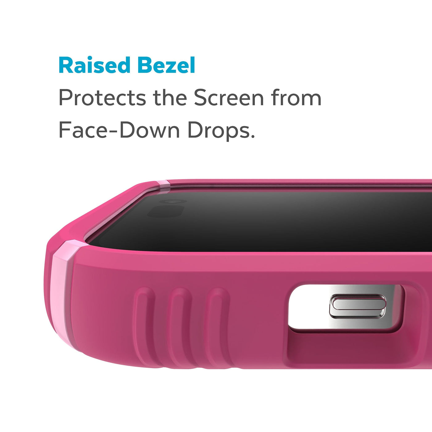 Speck iPhone 14 PRO Presidio 2 GRIP PINK + MagSafe
