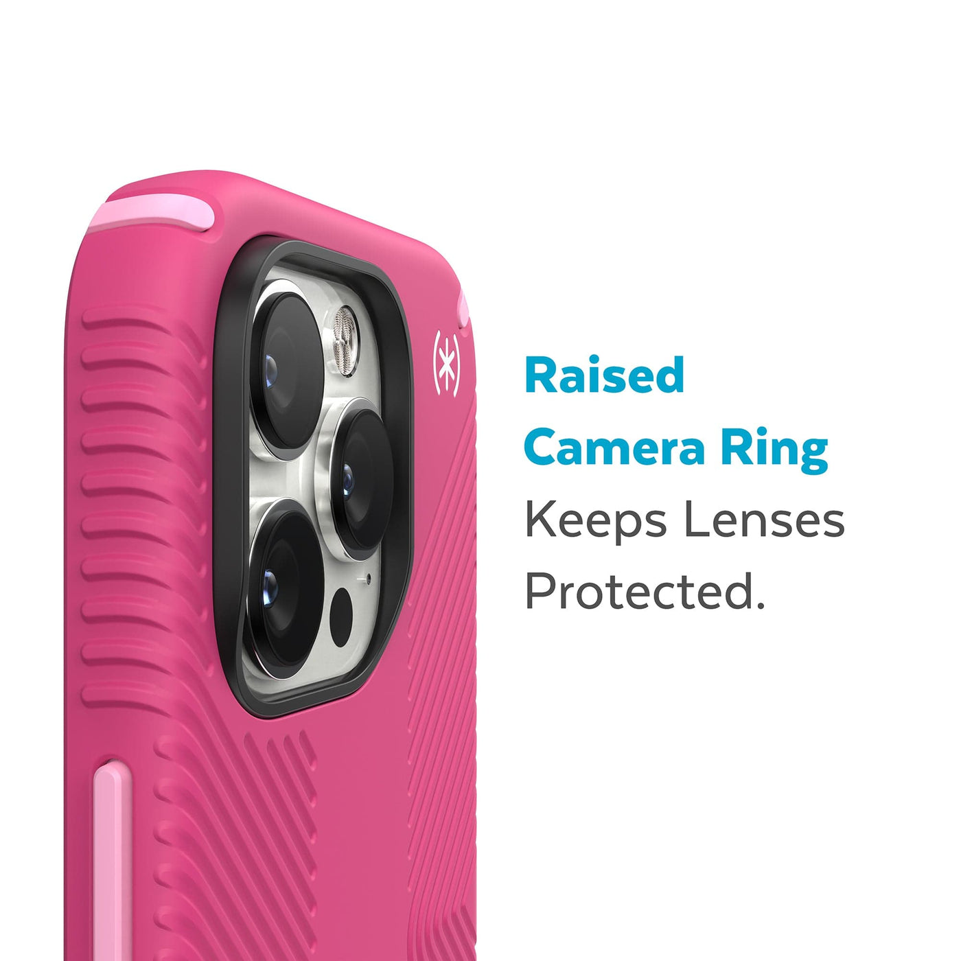 Speck iPhone 14 PRO Presidio 2 GRIP PINK + MagSafe