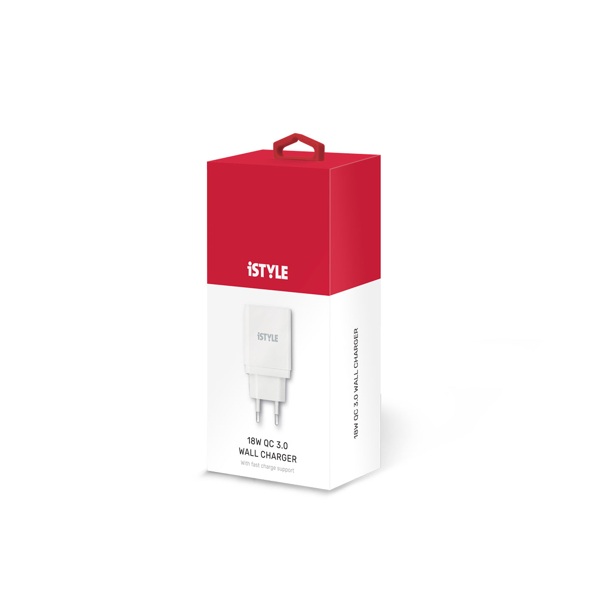 iStyle 18W USB-A QC 3.0 CHARGER- White
