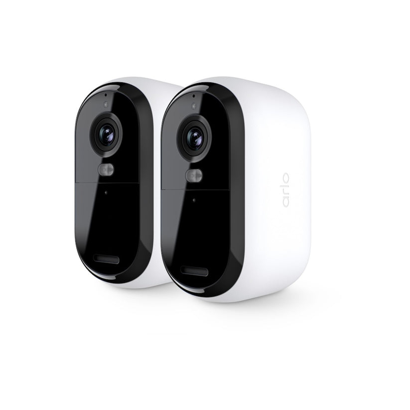 Arlo Essential (Gen.2) FHD Outdoor Security Camera - 2 Camera Kit - White - iSTYLE BG
