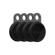 LOOP – комплект от 4 презареждаеми тракера, съвместими с Apple Find My от Chipolo - черен - iSTYLE.bg
