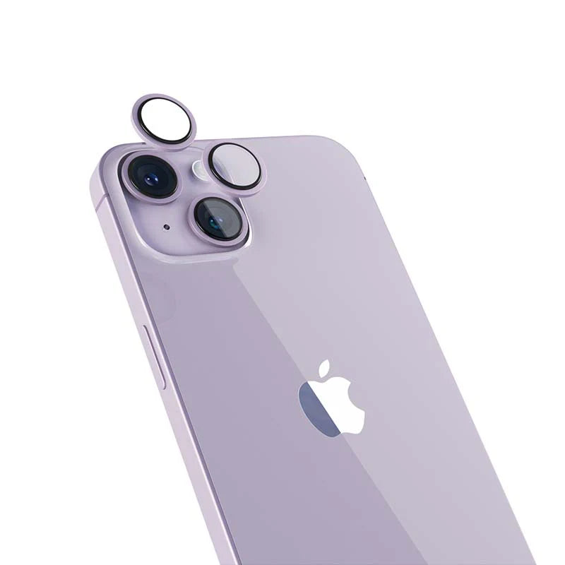 ISTYLE Aluminium Lens Protector for Apple iPhone 14 / 14 Plus (6,1") - purple