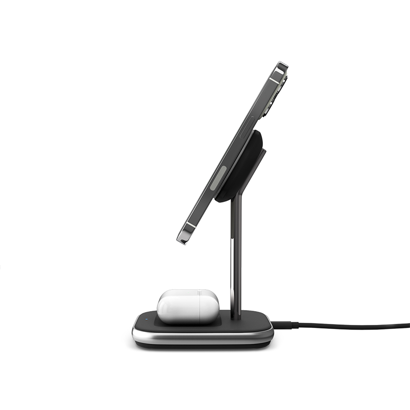 ISTYLE 2IN1 MagSafe Wireless Charger - black - iSTYLE BG
