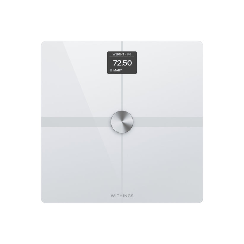Бял смарт кантар от Withings - Body Smart - iSTYLE BG