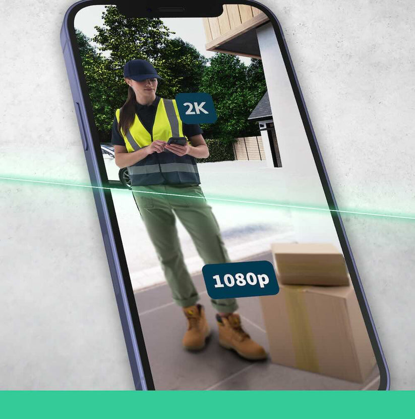 Arlo Essential (Gen.2) Video Doorbell and Chime 2K Security wireless - 1 Doorbell and chime - White - iSTYLE BG