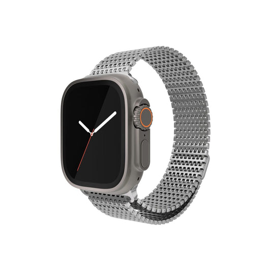 Метална каишка за Apple Watch 45/49MM от NEXT ONE - сребриста - iSTYLE BG