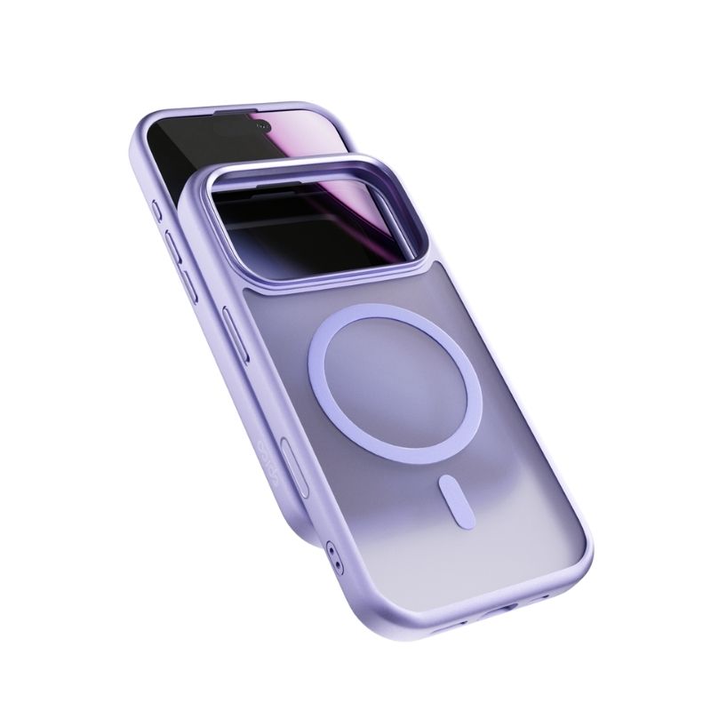 Epico HeroMatte Pro Mag+ Case iPhone 17 Pro Max Qi2 & MagSafe Compatible - purple - iSTYLE BG