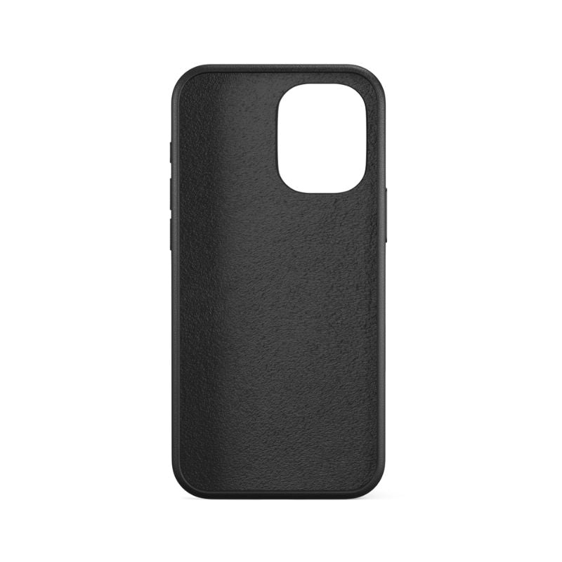 Epico Leather Pro Mag+ Case iPhone 17 Qi2 & MagSafe Compatible - black - iSTYLE BG