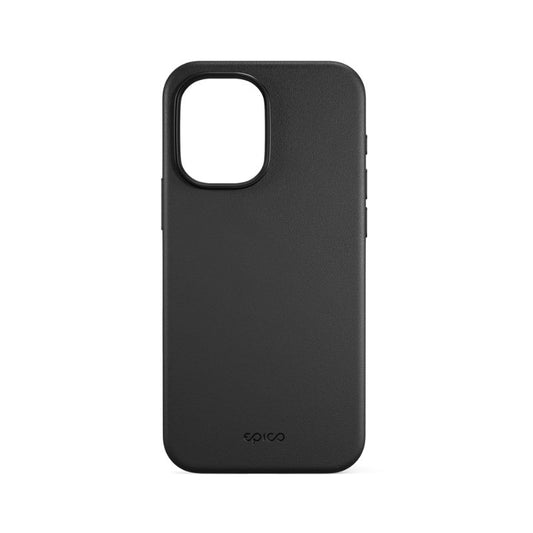 Epico Leather Pro Mag+ Case iPhone 17 Qi2 & MagSafe Compatible - black - iSTYLE BG
