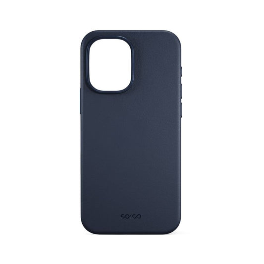 Epico Leather Pro Mag+ Case iPhone 17 Qi2 & MagSafe Compatible - blue - iSTYLE BG