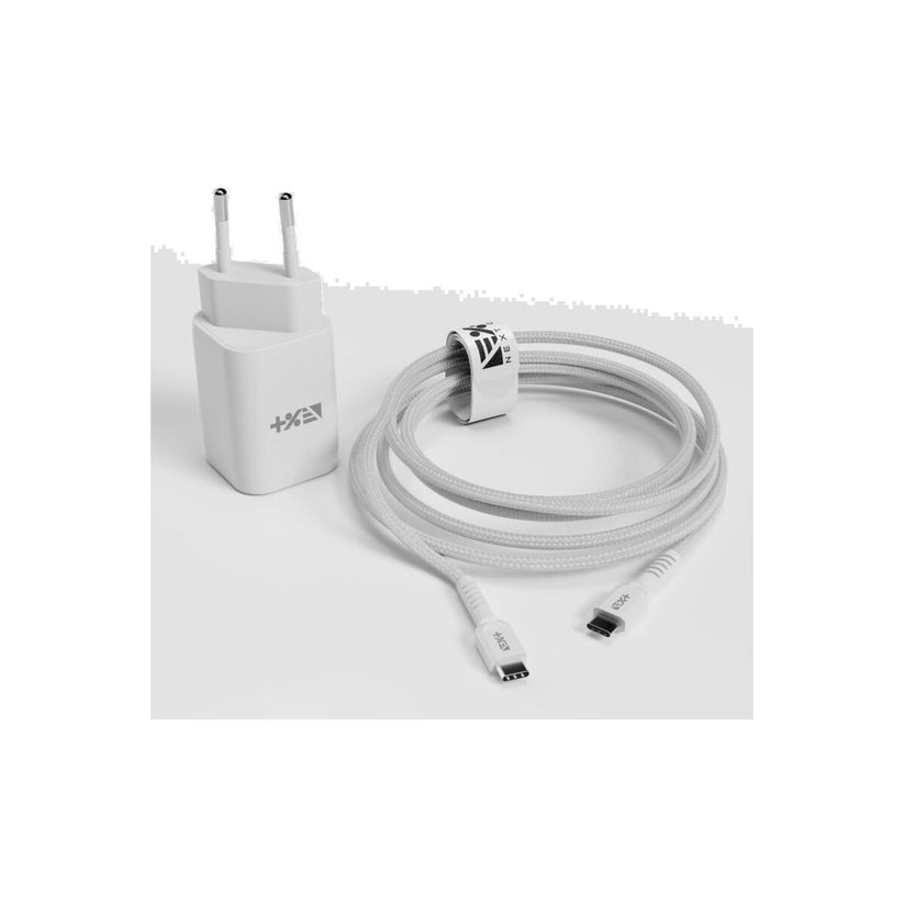 Двойно USB-C зарядно 35W от NEXT ONE с кабел - iSTYLE BG