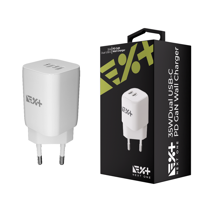 Двойно USB-C зарядно 35W от NEXT ONE - iSTYLE BG