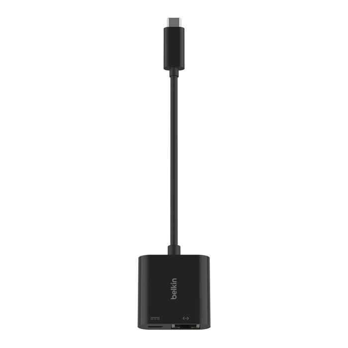 Belkin Connect USB-C to Ethernet + Charge Adapter 100W - Black