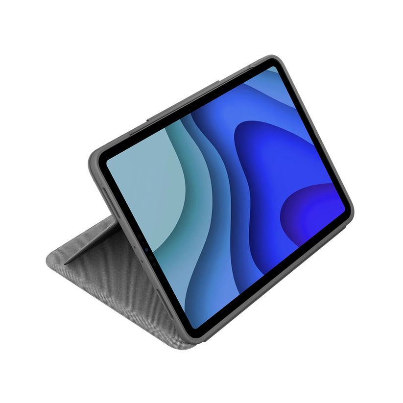 Клавиатура от Logitech – Folio Touch за iPad Pro 11" (1st & 2nd Gen.) – Oxford Grey (UK) - iSTYLE BG