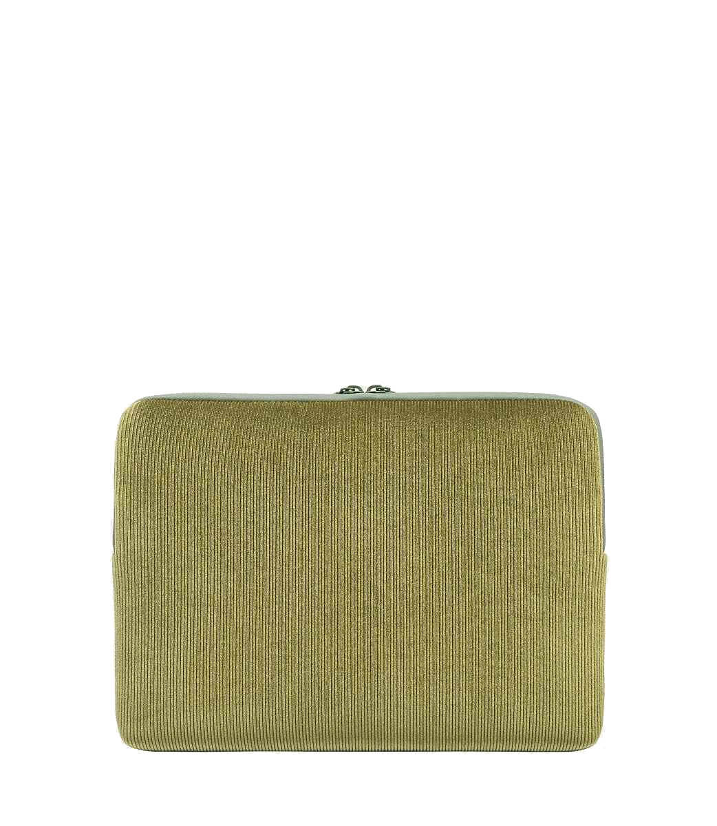 Tucano Velluto 13inch Case Stretchy neoprene & corduroy cover MacBook Pro/Air 13inch & Laptop 12inch - Green - iSTYLE BG