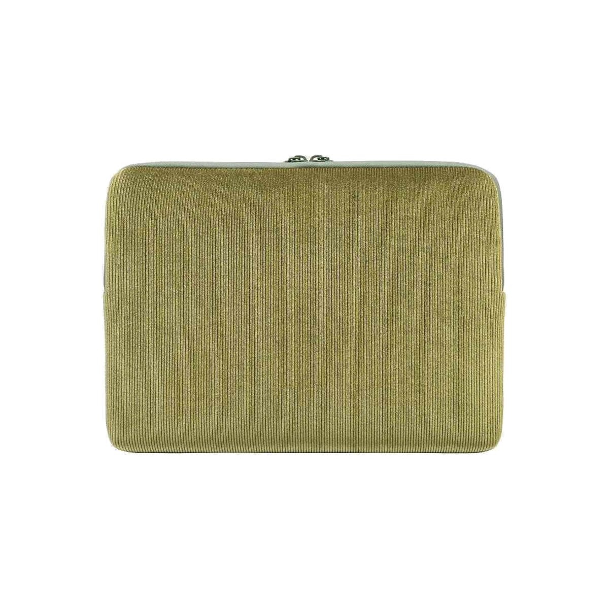 Tucano Velluto 13inch Case Stretchy neoprene & corduroy cover MacBook Pro/Air 13inch & Laptop 12inch - Green - iSTYLE BG