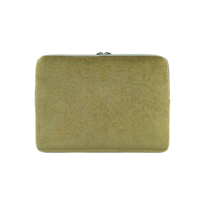 Tucano Velluto 13inch Case Stretchy neoprene & corduroy cover MacBook Pro/Air 13inch & Laptop 12inch - Green - iSTYLE BG
