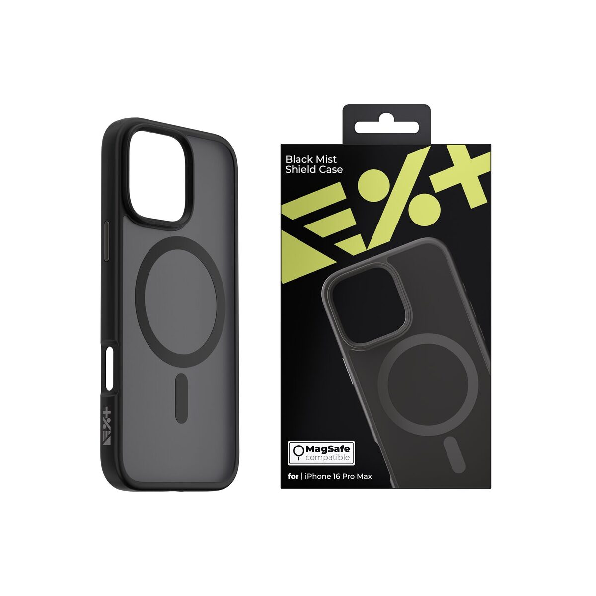 NEXT ONE BLACK MIST SHIELD CASE FOR iPhone 16 PRO MAX |MAGSAFE COMPATIBLE - iSTYLE BG