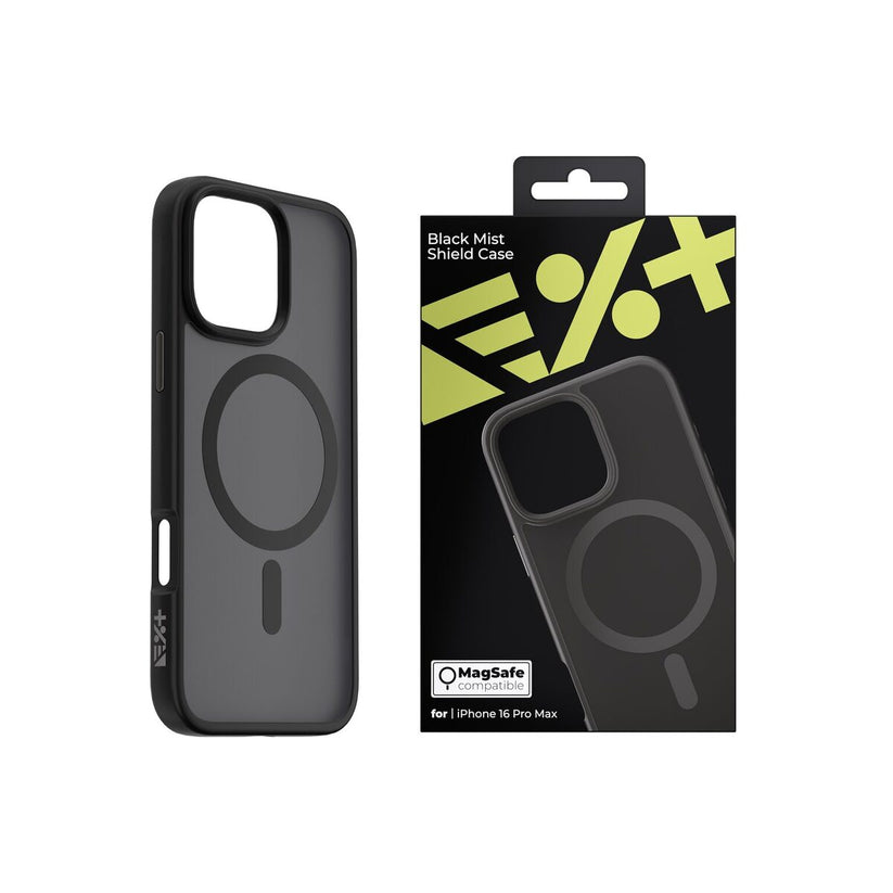 NEXT ONE BLACK MIST SHIELD CASE FOR iPhone 16 PRO MAX |MAGSAFE COMPATIBLE - iSTYLE BG