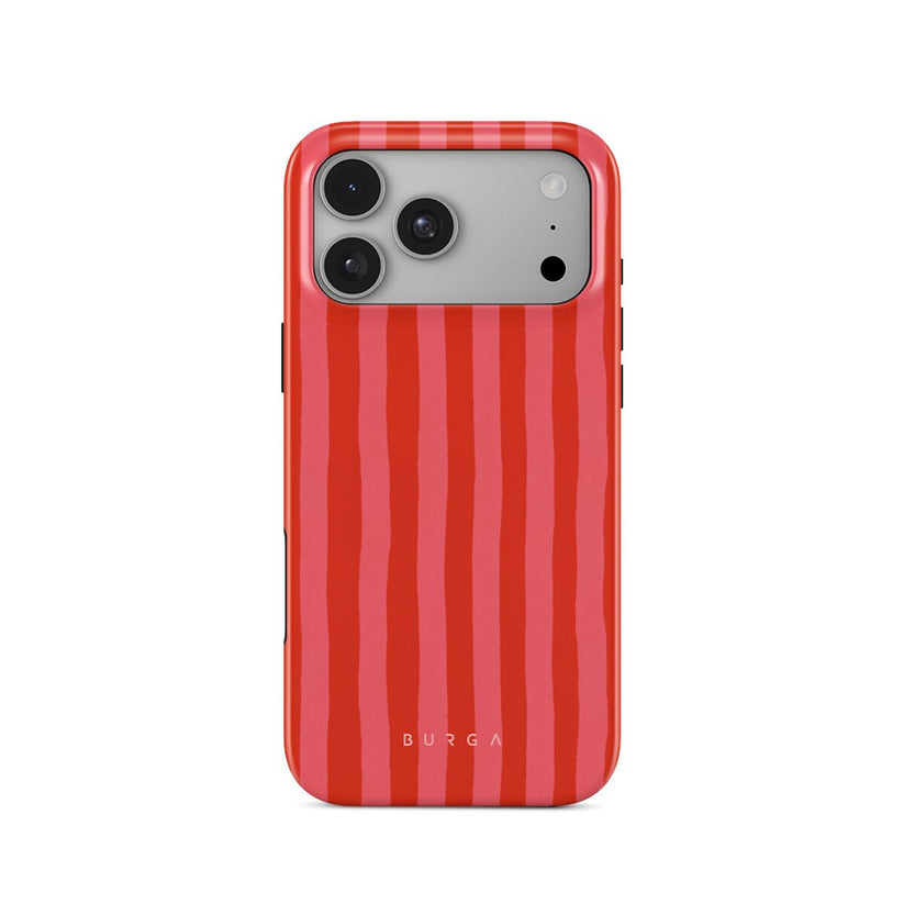 Калъф за iPhone 18 Pro от BURGA - Tough - Pomegranate