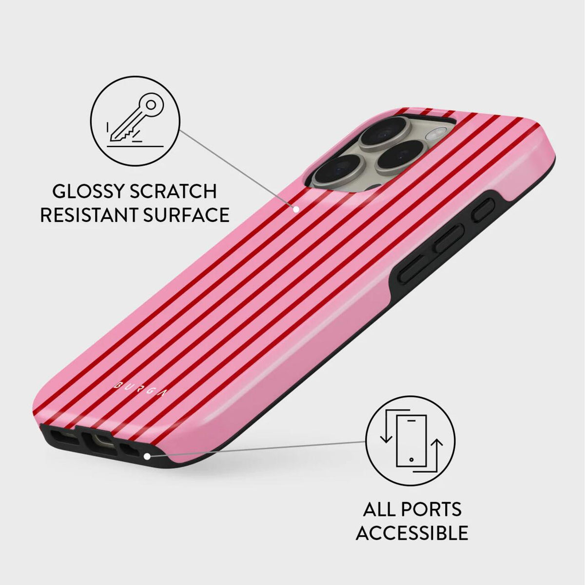 Калъф за iPhone 16 Pro Max от BURGA - Tough - Favorite Bikini - iSTYLE.bg