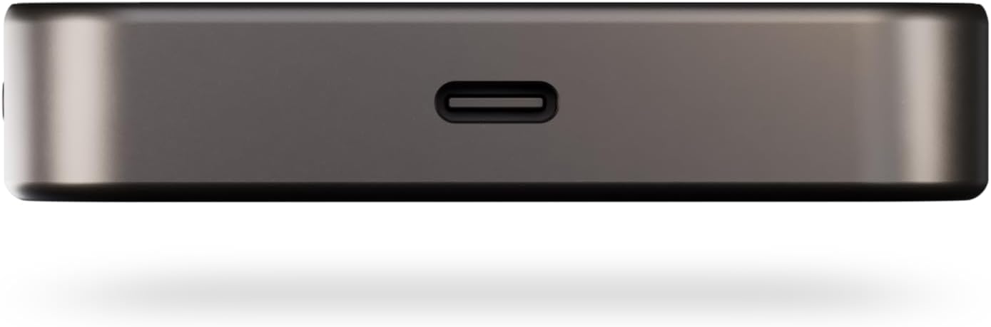 Zens Slim Aluminium Wireless Powerbank 10.000 mAh Black
