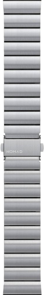Каишка за Apple Watch от Nomad - 44/42 mm Steel - сребриста - iSTYLE BG