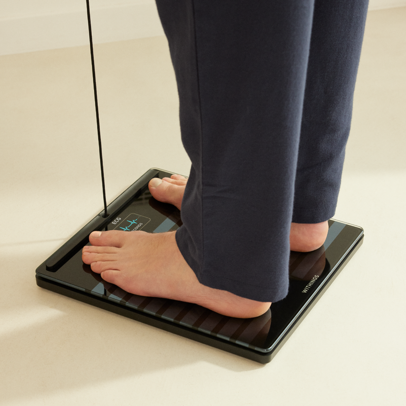 Черен смарт кантар от Withings - Body Scan - iSTYLE BG