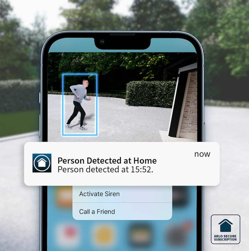 Arlo Essential (Gen.2) Video Doorbell and Chime 2K Security wireless - 1 Doorbell and chime - White - iSTYLE BG