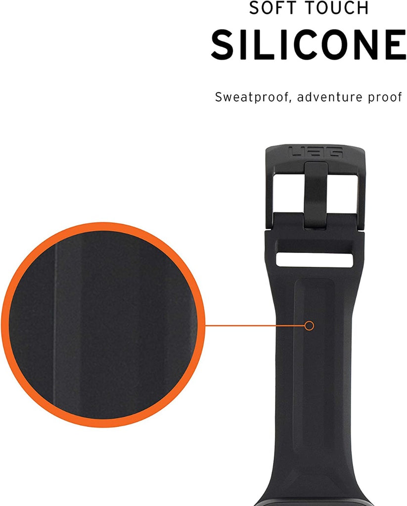 Каишка за Apple Watch от UAG - 44/42 mm Scout Strap Black - iSTYLE BG