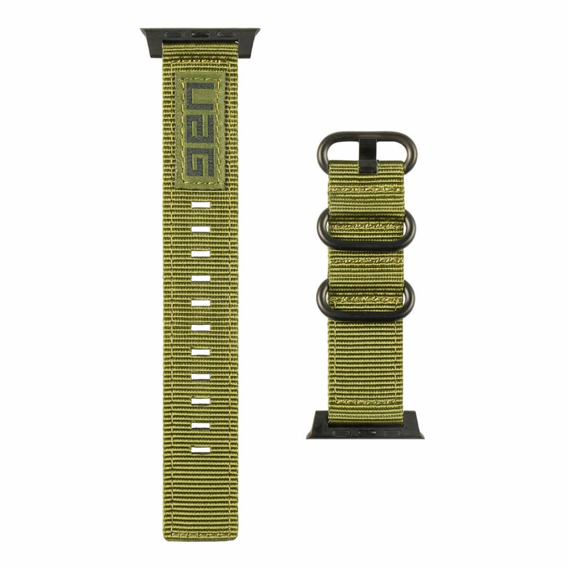 Каишка за Apple Watch от UAG - 44/42 mm Nato зелена - iSTYLE BG