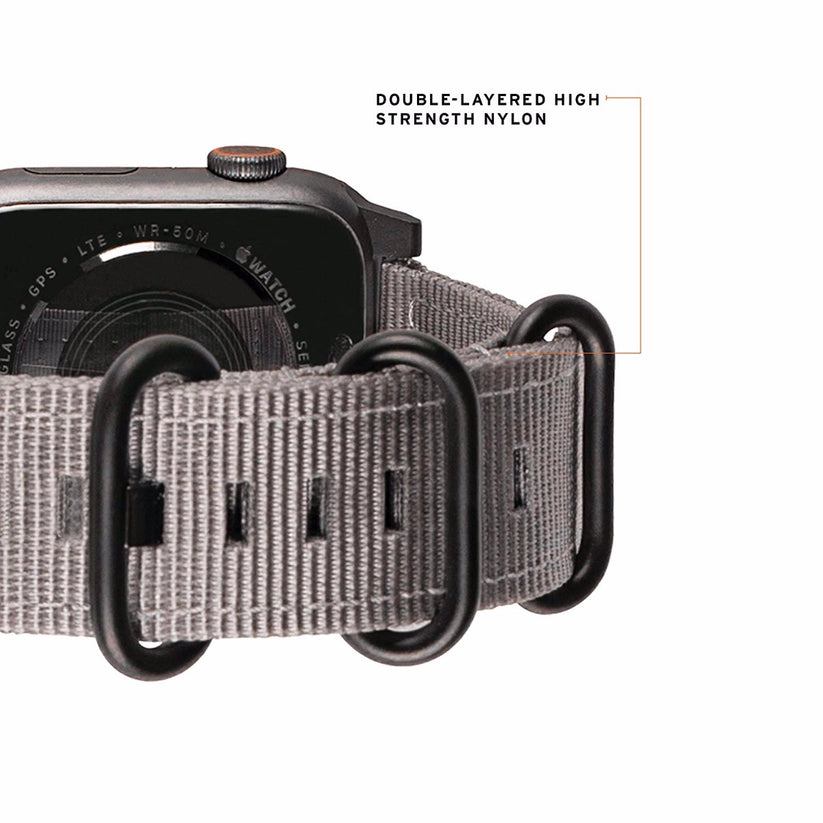 Каишка за Apple Watch от UAG - 44/42 mm Nato сива - iSTYLE BG