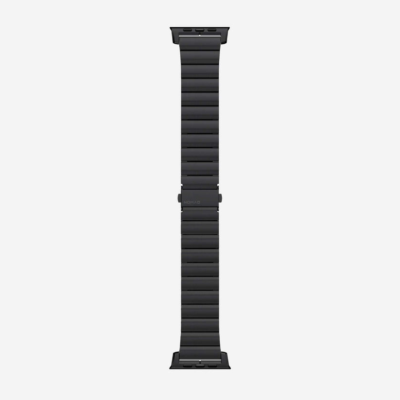 Каишка за Apple Watch от Nomad - Nomad 44/42 mm Titanium Band Black - iSTYLE BG