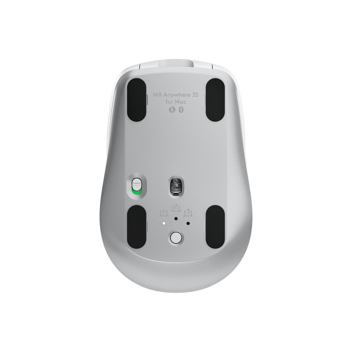 Logitech MX Anywhere 3S for Mac Compact Wireless Performance Mouse - Pale Grey