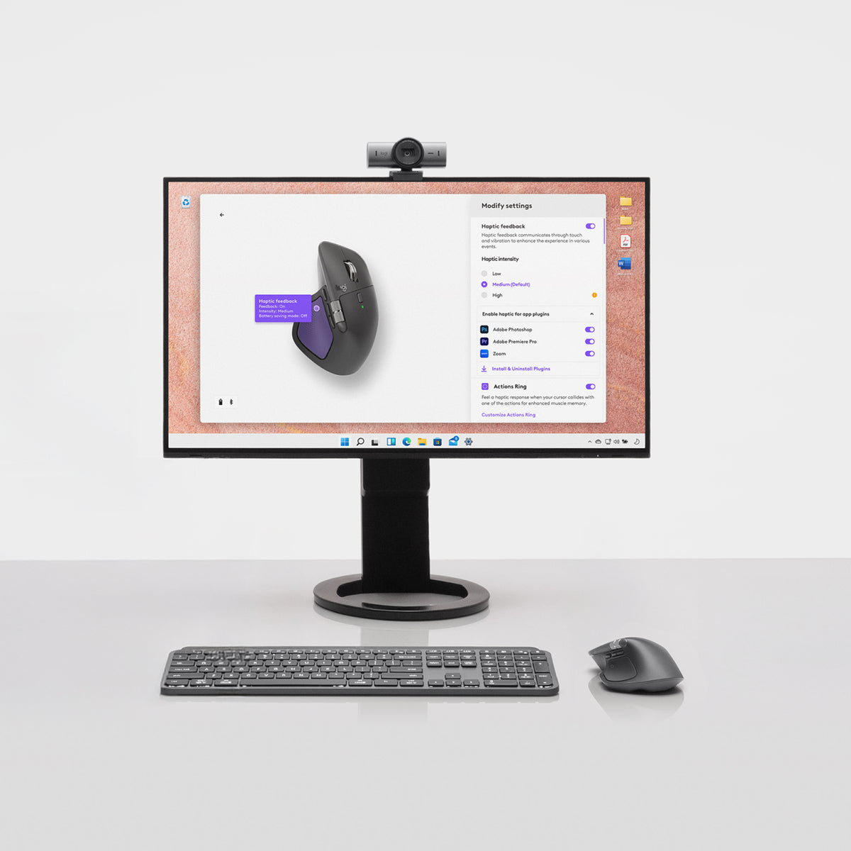 Logitech MX Master 4 Wireless Mouse for Mac - Space Black