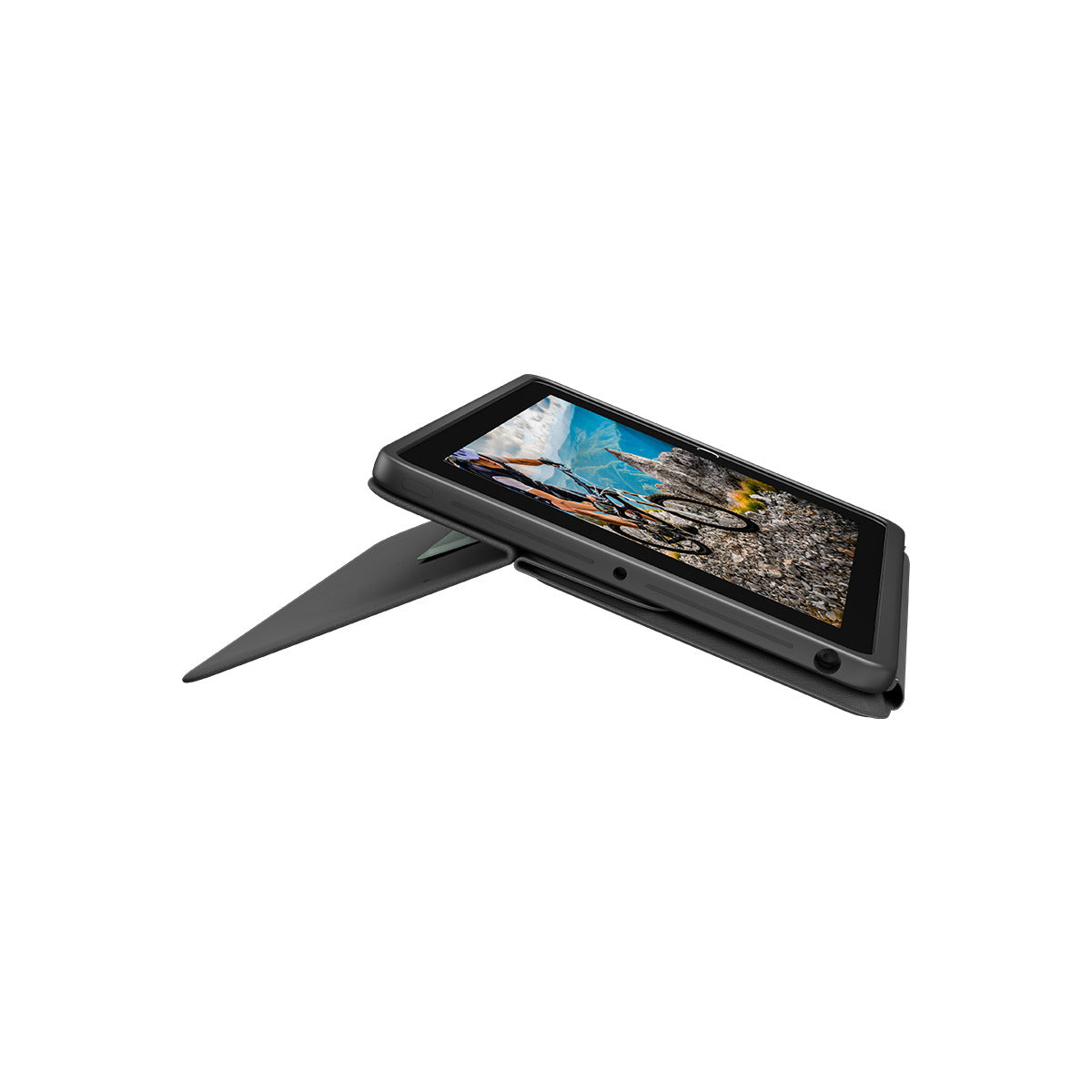 Logitech Rugged Folio Ultra-protective keyboard case with Smart Connector for iPad (7th, 8th and 9th gen) - Graphite - UK