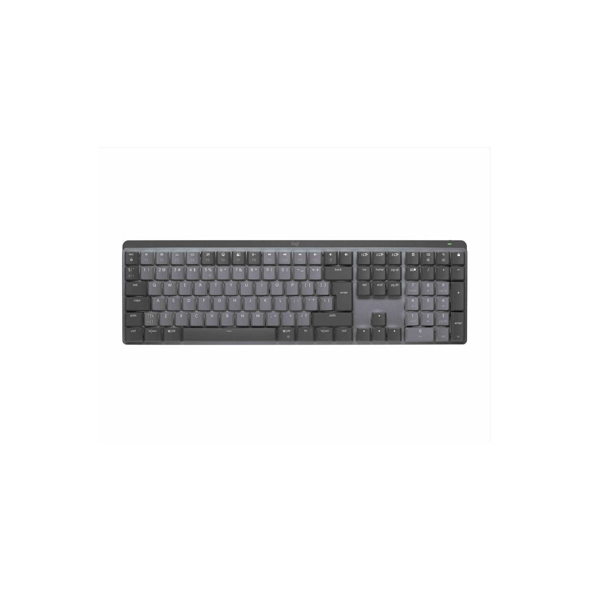 Logitech MX Mechanical Wireless Illuminated Performance Keyboard-2.4GHZ/BT-N/A-EMEA28-935- Tactile - Graphite - US INT'L - iSTYLE.bg