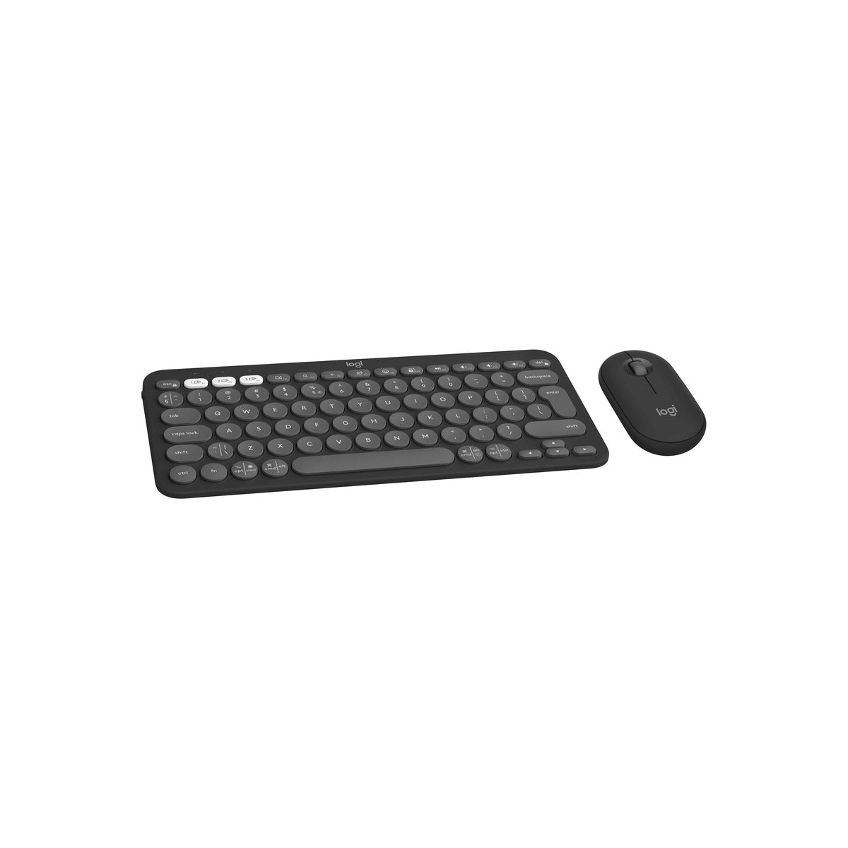 Logitech Pebble 2 Combo Slim Bluetooth keyboard and mouse for Mac - Graphite - US