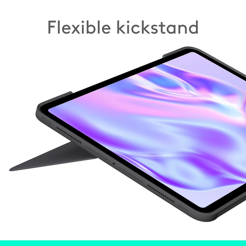 Logitech Combo Touch for iPad Pro 13-inch (M4)-EMEA28-935 - Graphite - US - iSTYLE.bg