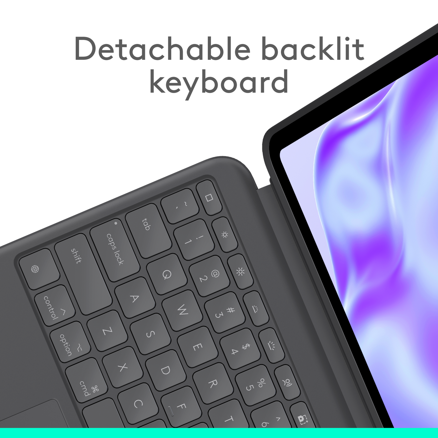 Logitech Combo Touch for iPad Pro 13-inch (M4)-EMEA28-935 - Graphite - US - iSTYLE.bg