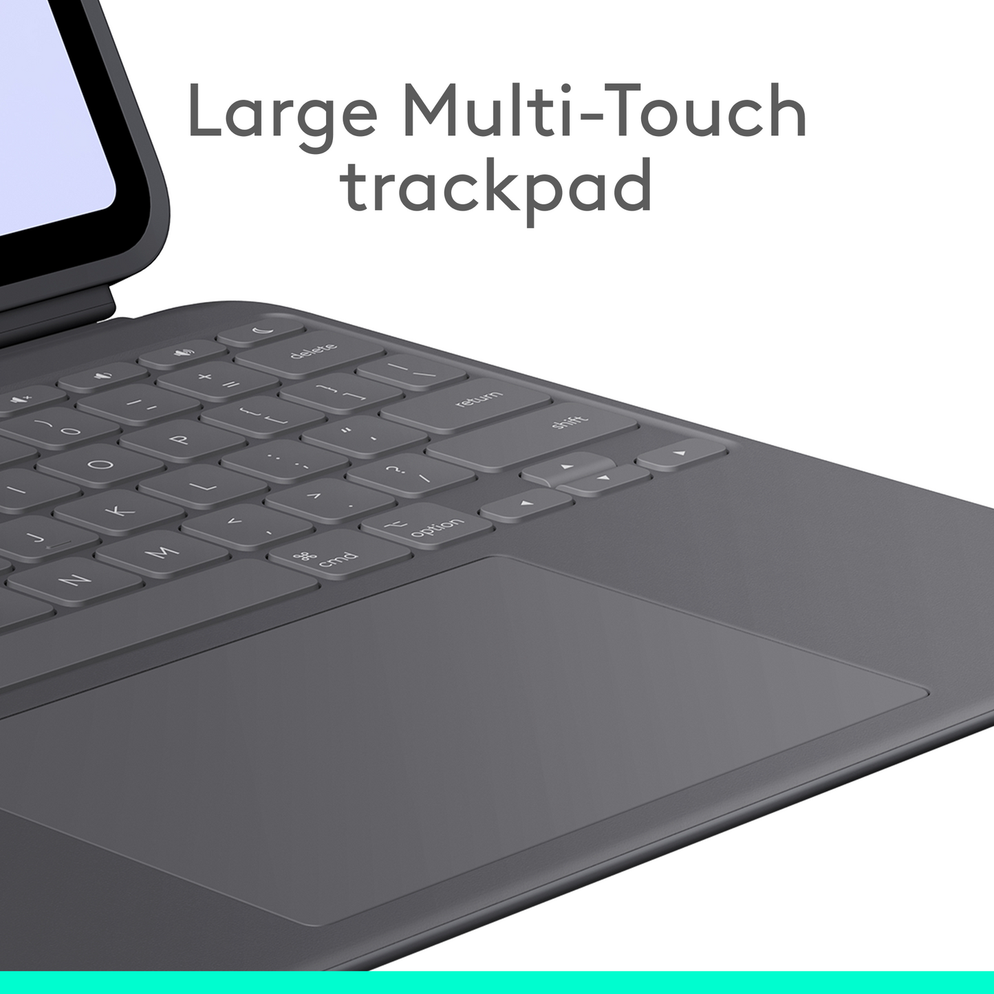 Logitech Combo Touch for iPad Pro 13-inch (M4)-EMEA28-935 - Graphite - US - iSTYLE.bg