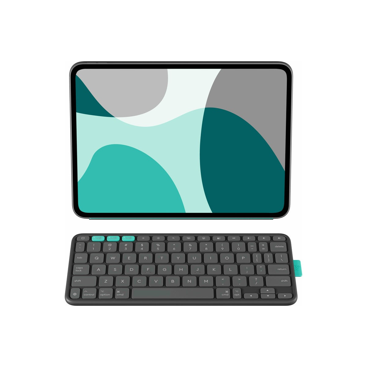 Logitech Flip Folio keyboard case for iPad Pro & Air 11" Graphite - US