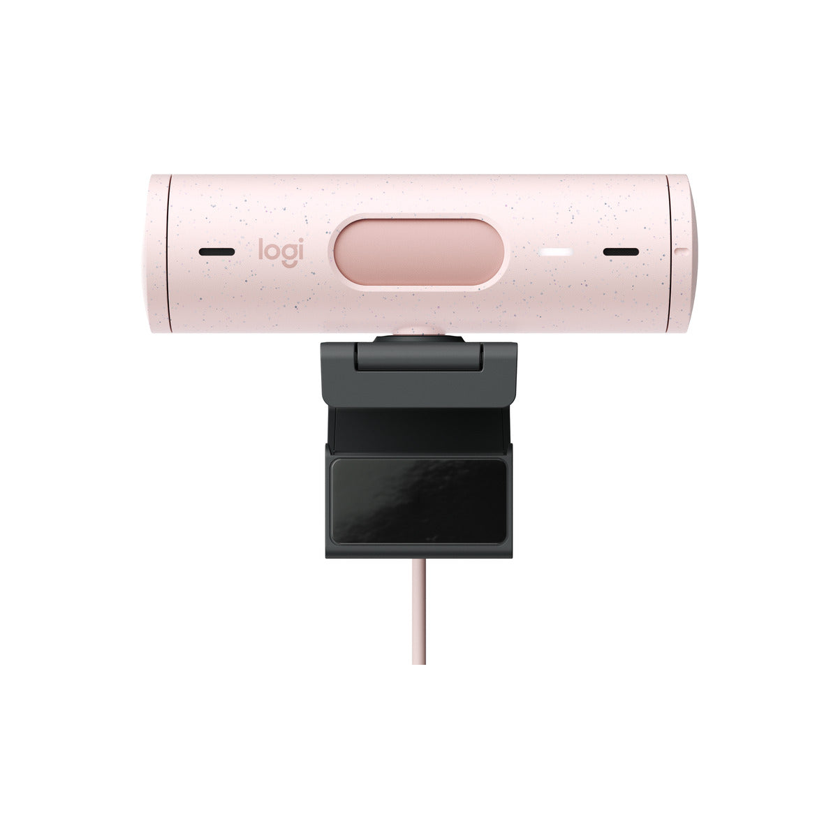 Logitech Brio 500 Full HD 1080p webcam w light correction, auto-framing, & Show Mode - Rose
