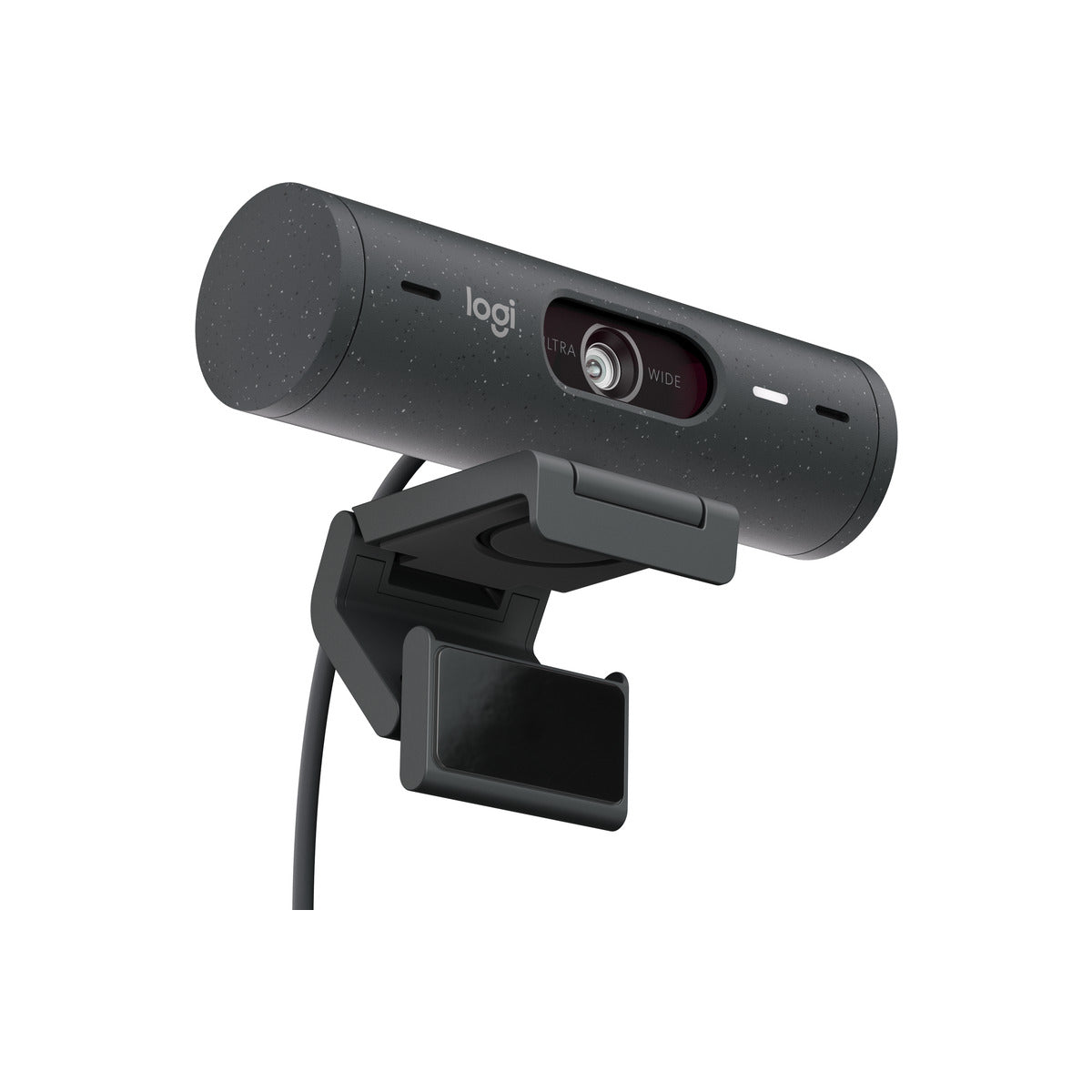 Logitech Brio 500 Full HD 1080p webcam w light correction, auto-framing, & Show Mode - Graphite