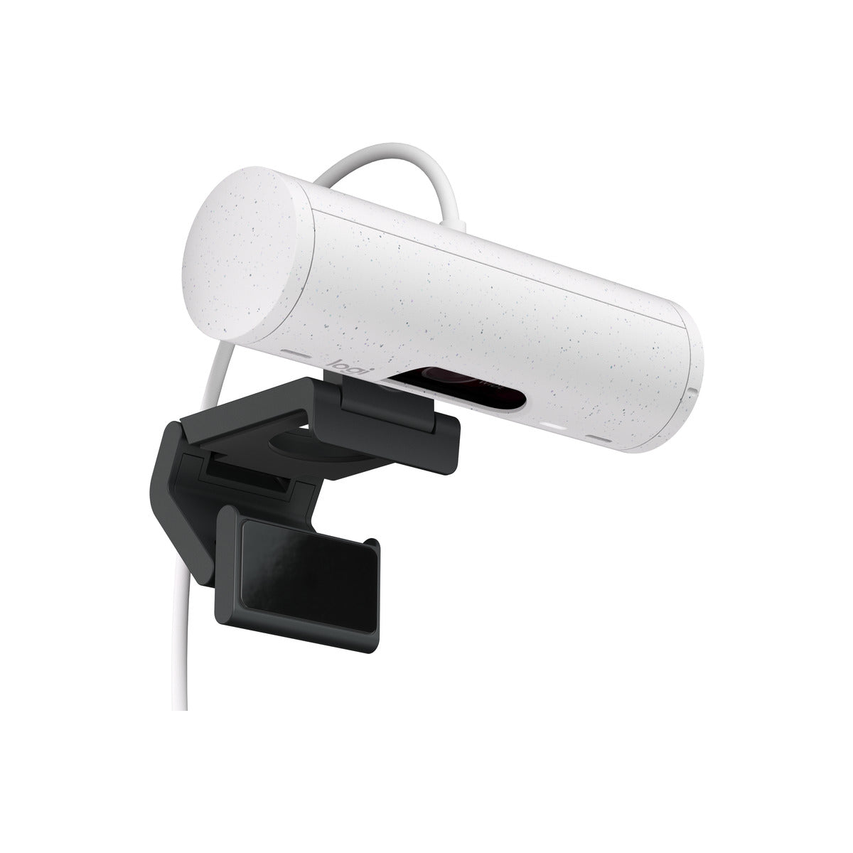 Logitech Brio 500 Full HD 1080p webcam w light correction, auto-framing, & Show Mode - Off White