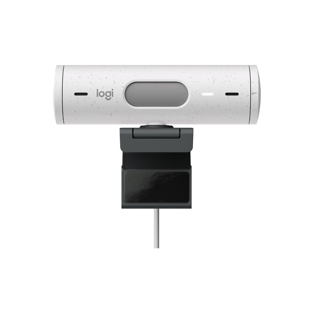 Logitech Brio 500 Full HD 1080p webcam w light correction, auto-framing, & Show Mode - Off White