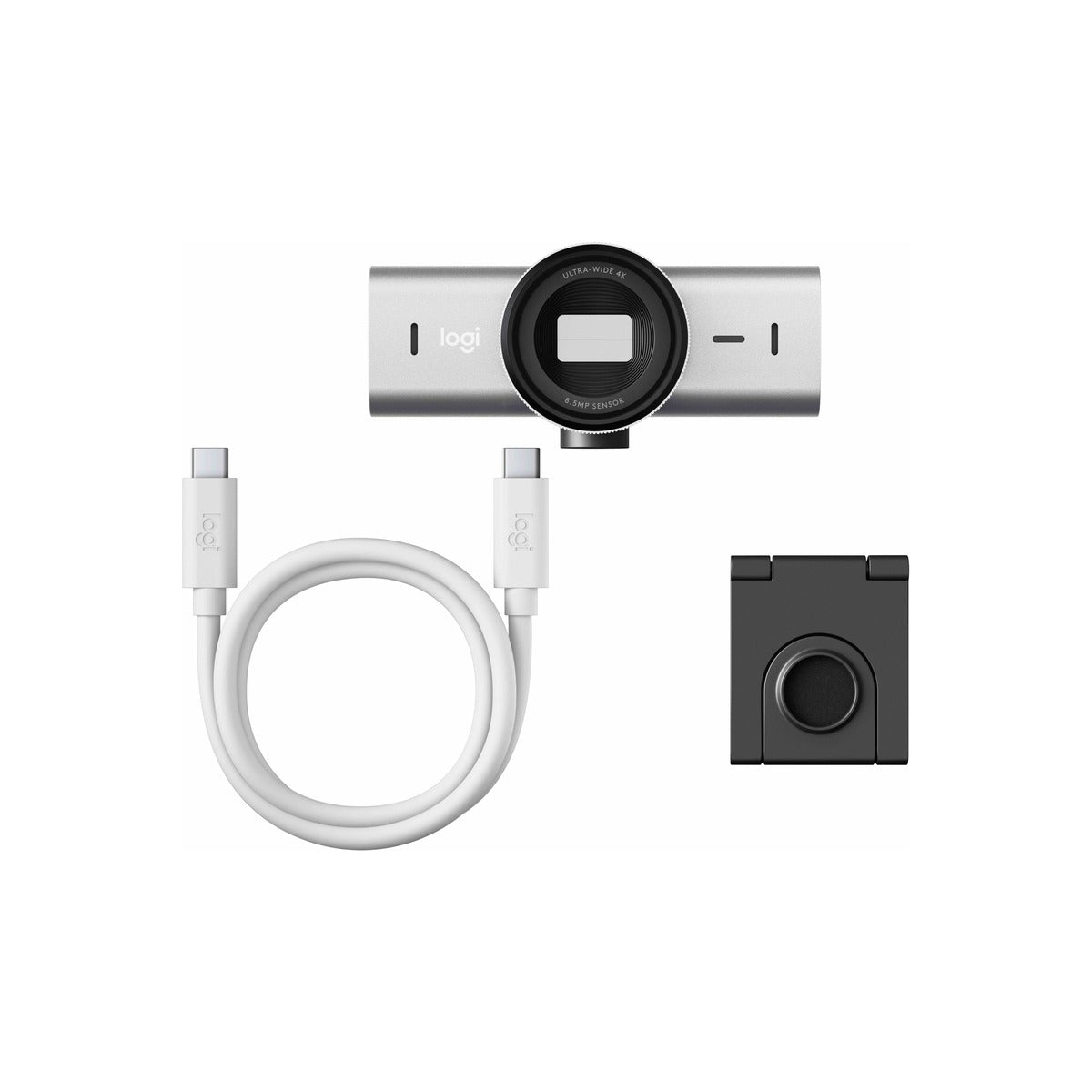 Logitech MX Brio 4K Ultra HD Collaboration and Streaming Webcam - Pale Grey