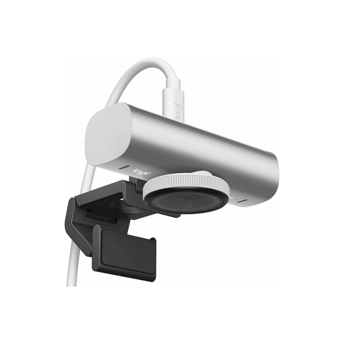 Logitech MX Brio 4K Ultra HD Collaboration and Streaming Webcam - Pale Grey