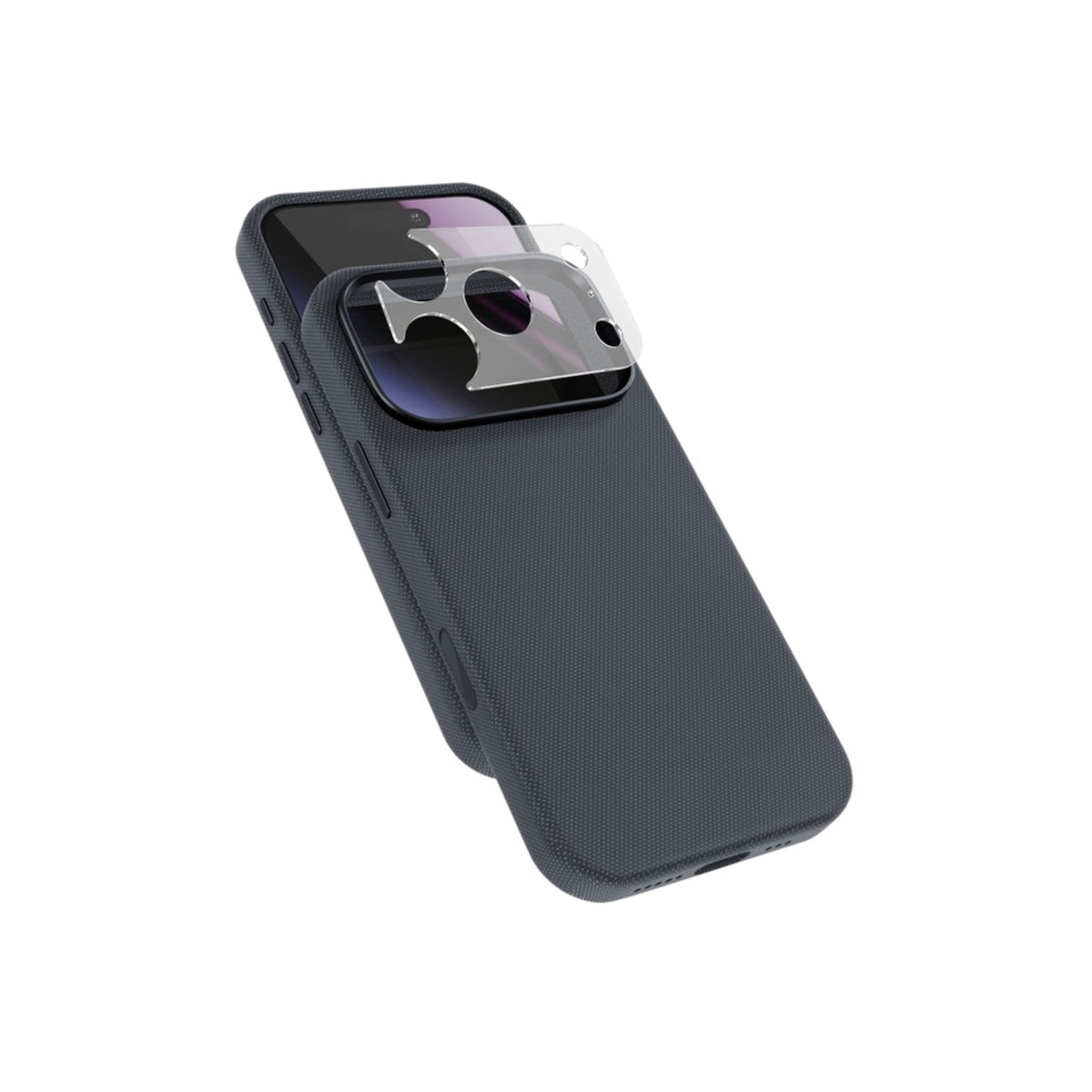 Кейс SolidWoven Pro Mag+ с MagSafe от Epico за iPhone 17 Pro/18 Pro | Черен