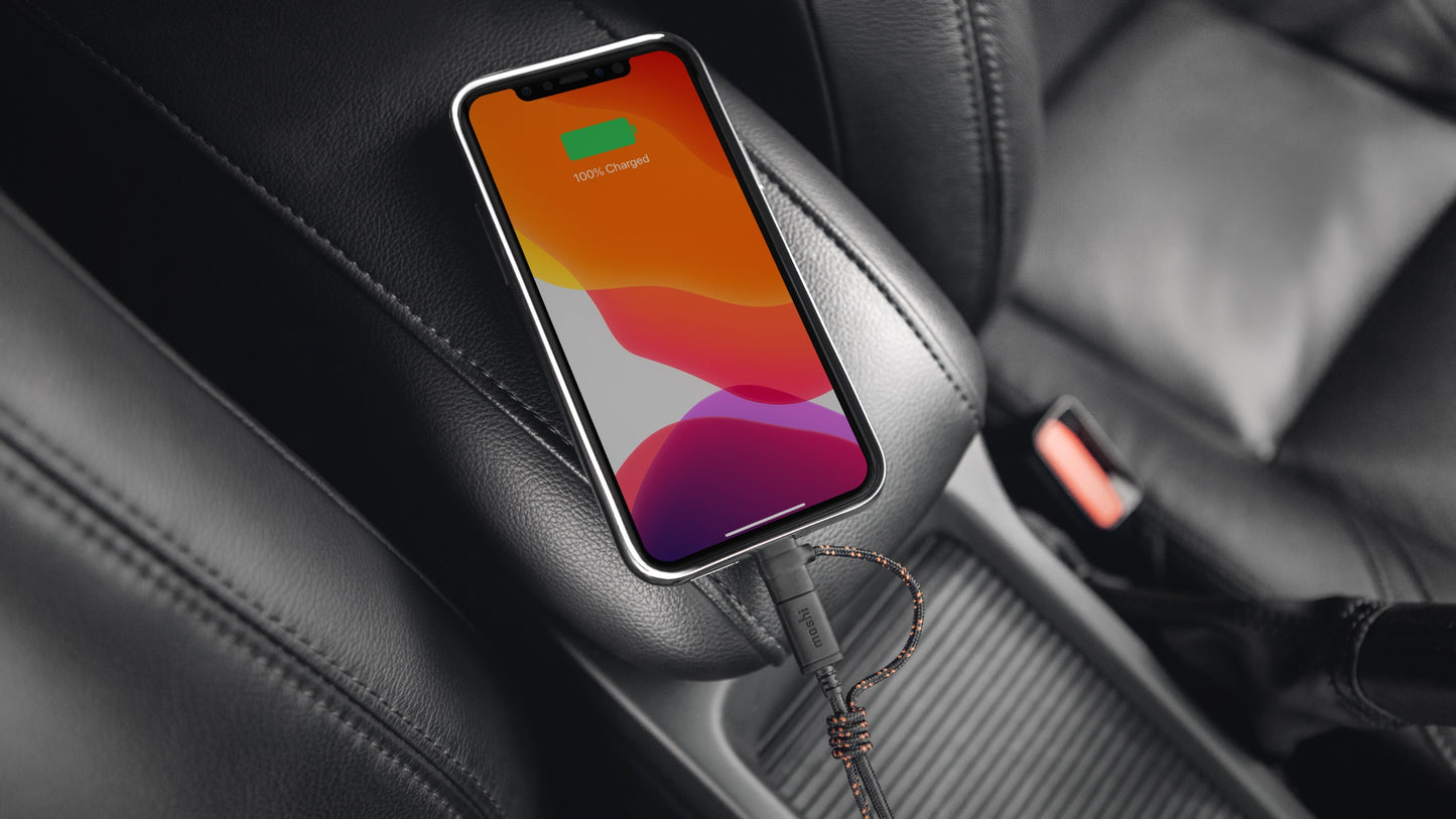 Moshi 3-in-1 Universal Charging cable (USB-C / Lightning / MicroUSB) - Black